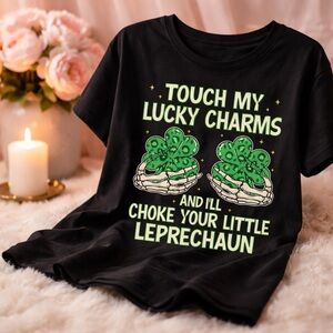 Black Lucky Charms Graphic Tee